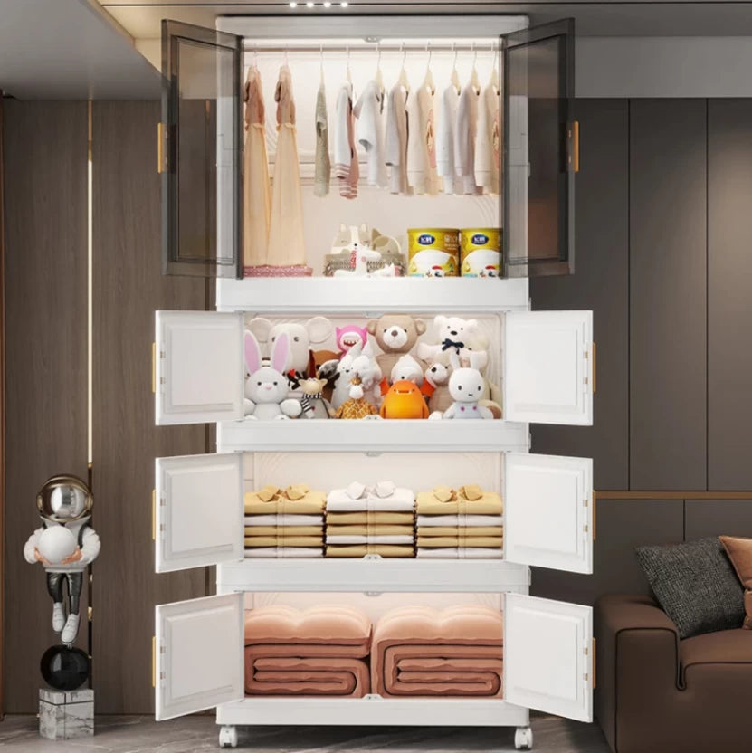 ZS - Effortless Organization: The Ultimate Foldable & Portable Wardrobe