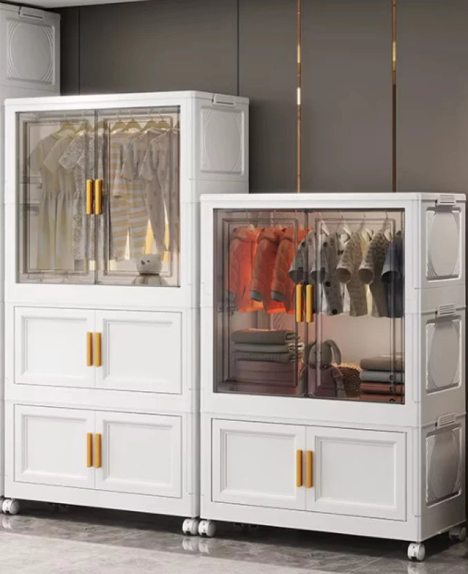 ZS - Effortless Organization: The Ultimate Foldable & Portable Wardrobe
