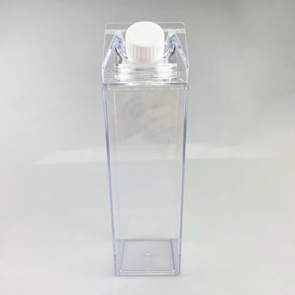 ZS - Milk - Water - Juice Clear Plastic Water Bottle 1L
