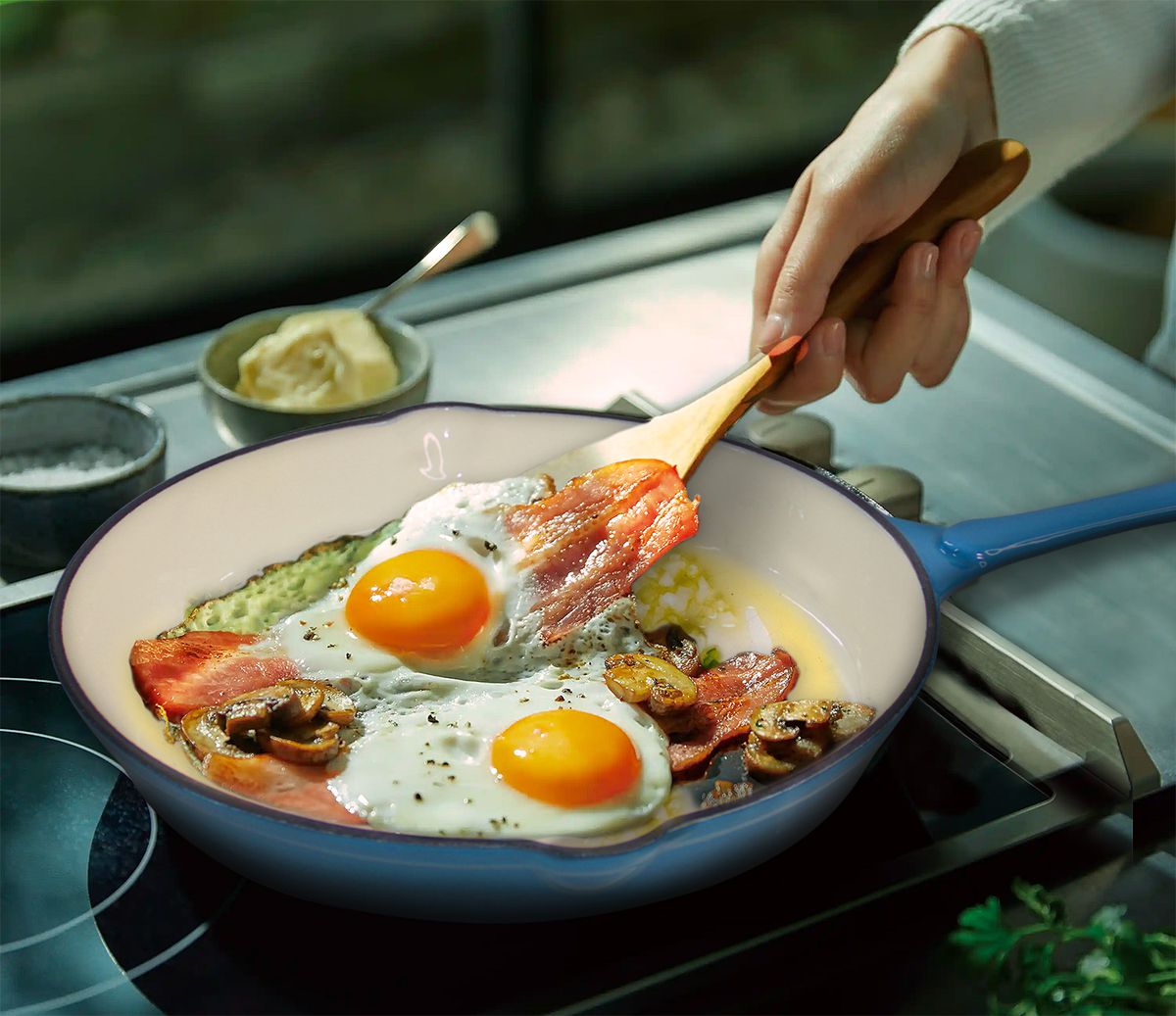 ZS - 7 Piece Cast Iron Pot Set