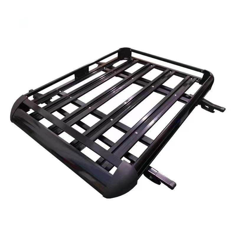 ZS - Universal Aluminum Alloy Luggage Basket For SUV Roof Rack -Double Deck