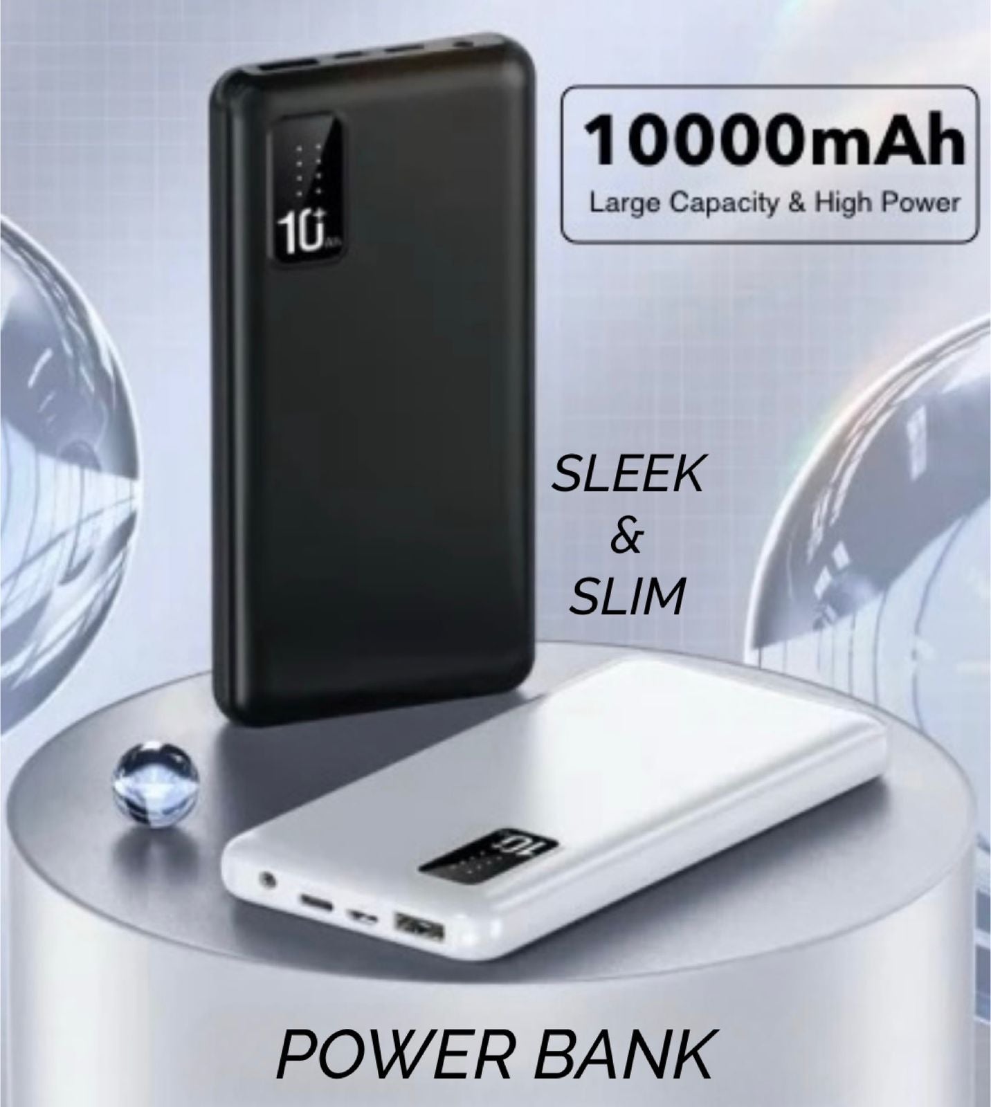 ZS - Sleek & Slim Power Bank 10000mAh