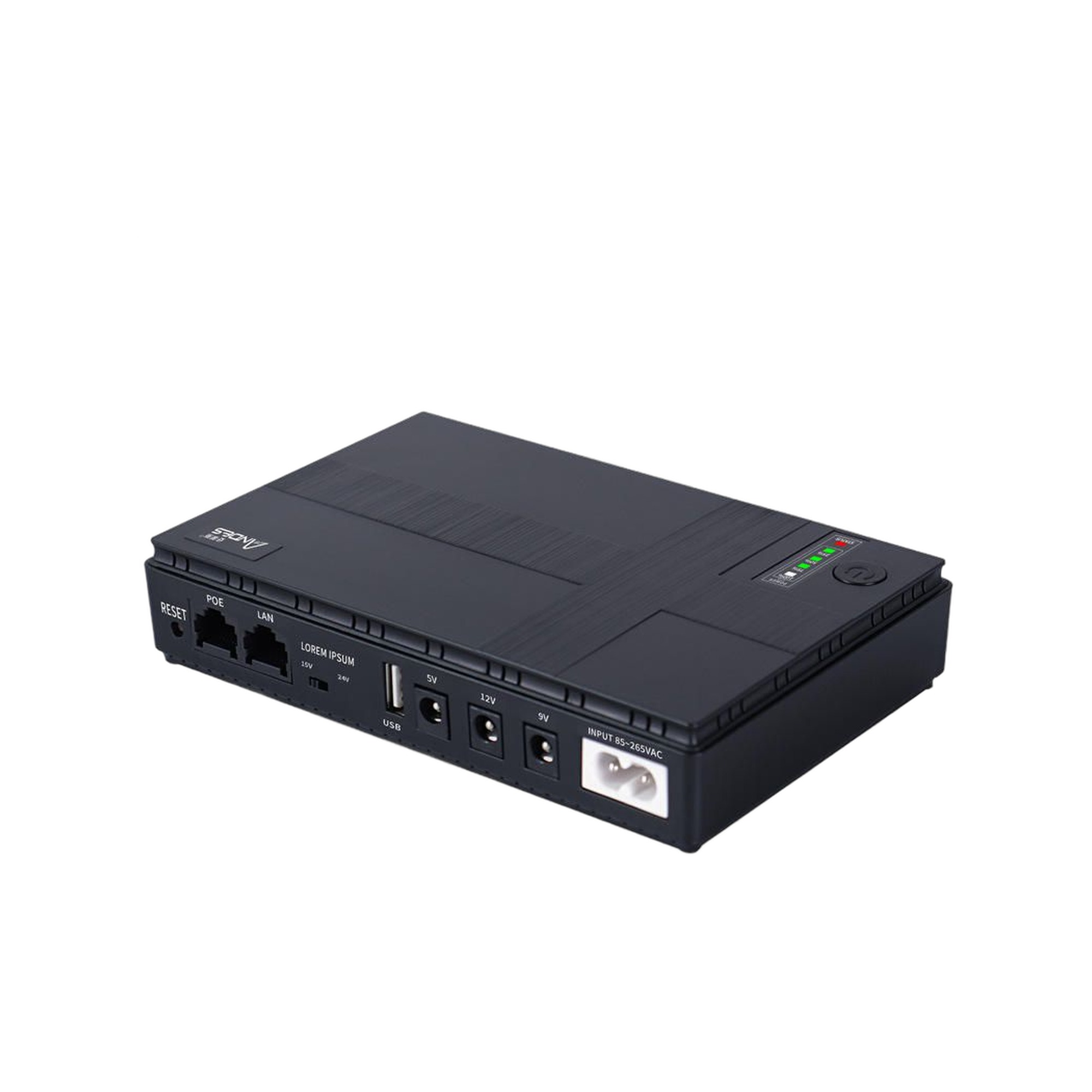 ZS - 10400mah Lithium Battery UPS 9v 12v Dc 15v 24v Poe Mini UPS
