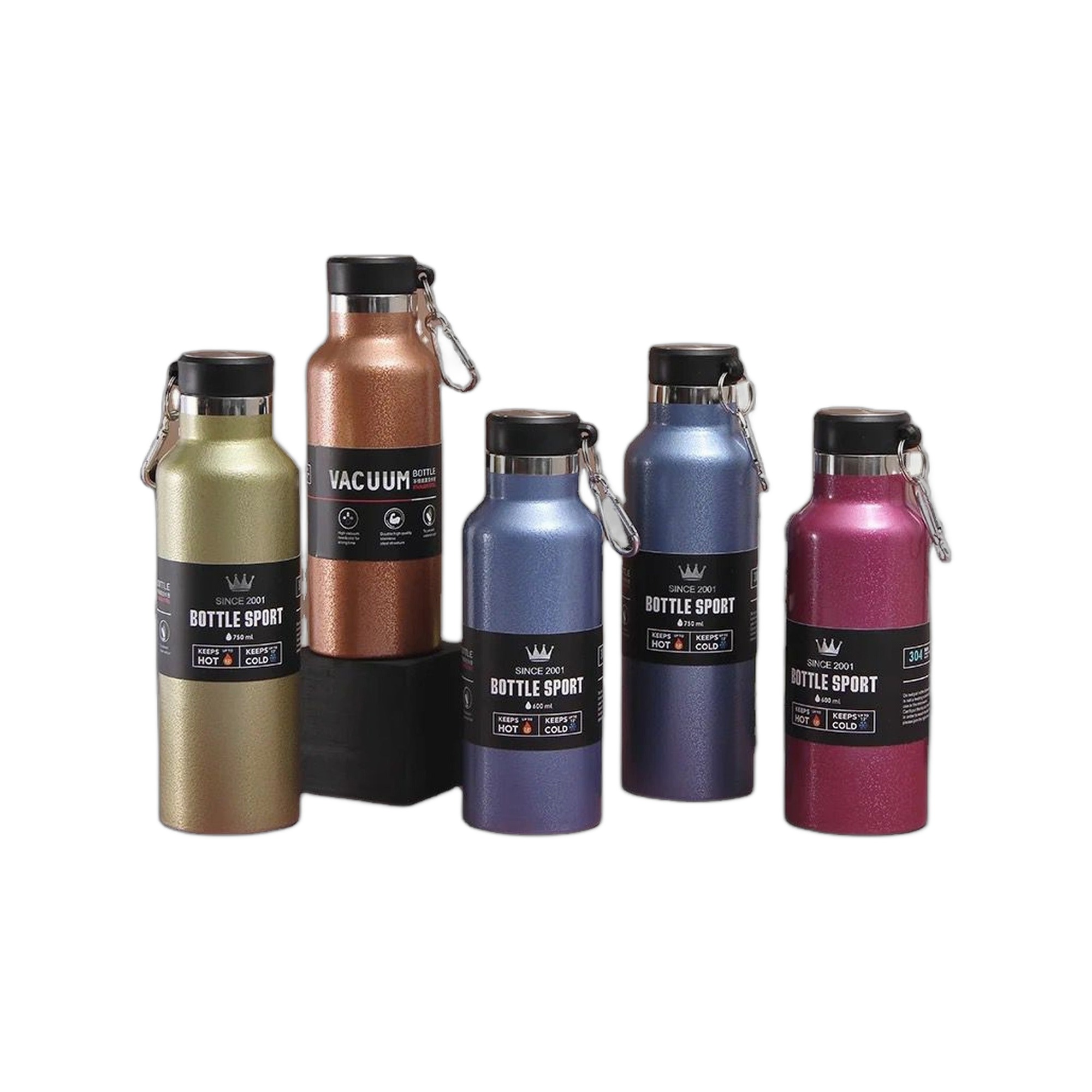 ZS - 750ml Travel Hot and Cold Flask Bottle SUS 304