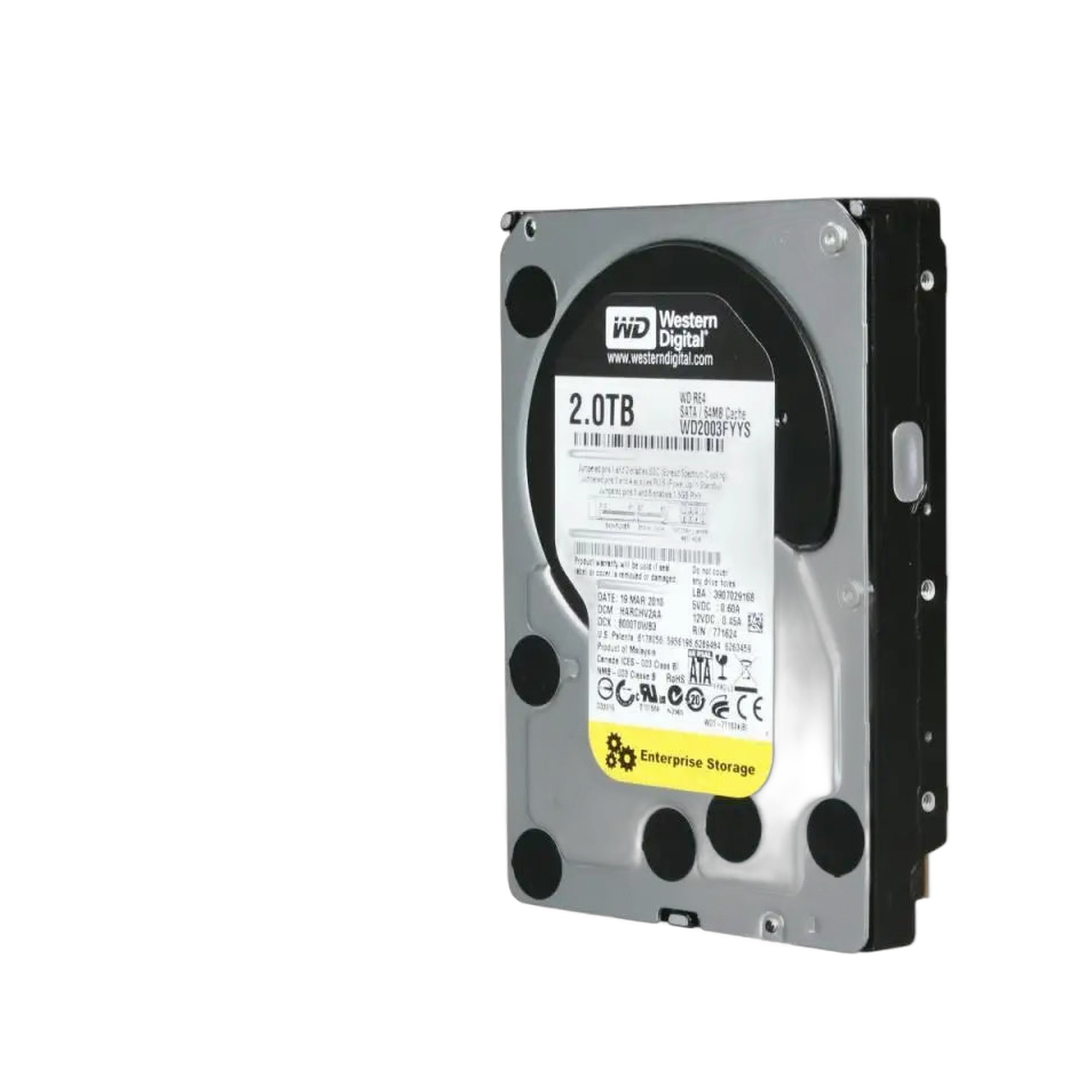 ZS - Western Digital WD ENTERPRISE STORAGE 3.5-INCH HARD DRIVE - 2TB